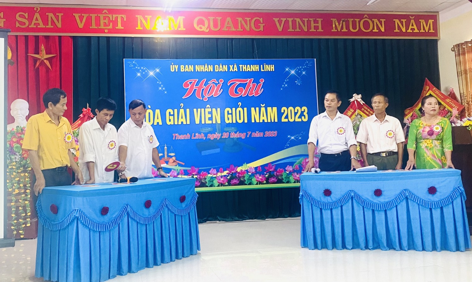 phần thi trắc nghiệm thành tứ lĩnh trường