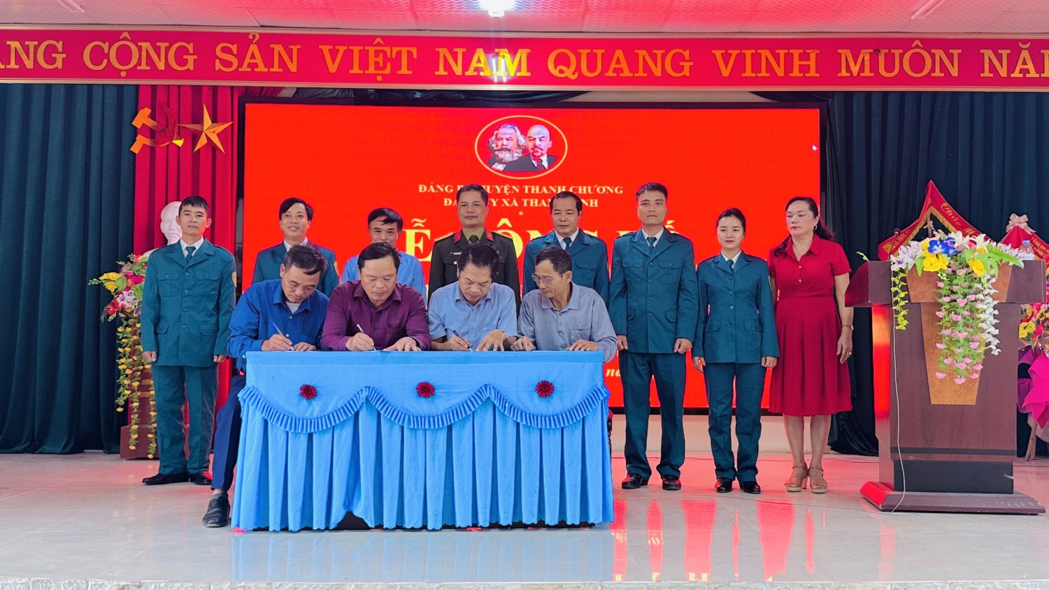 ký bàn giao ĐV