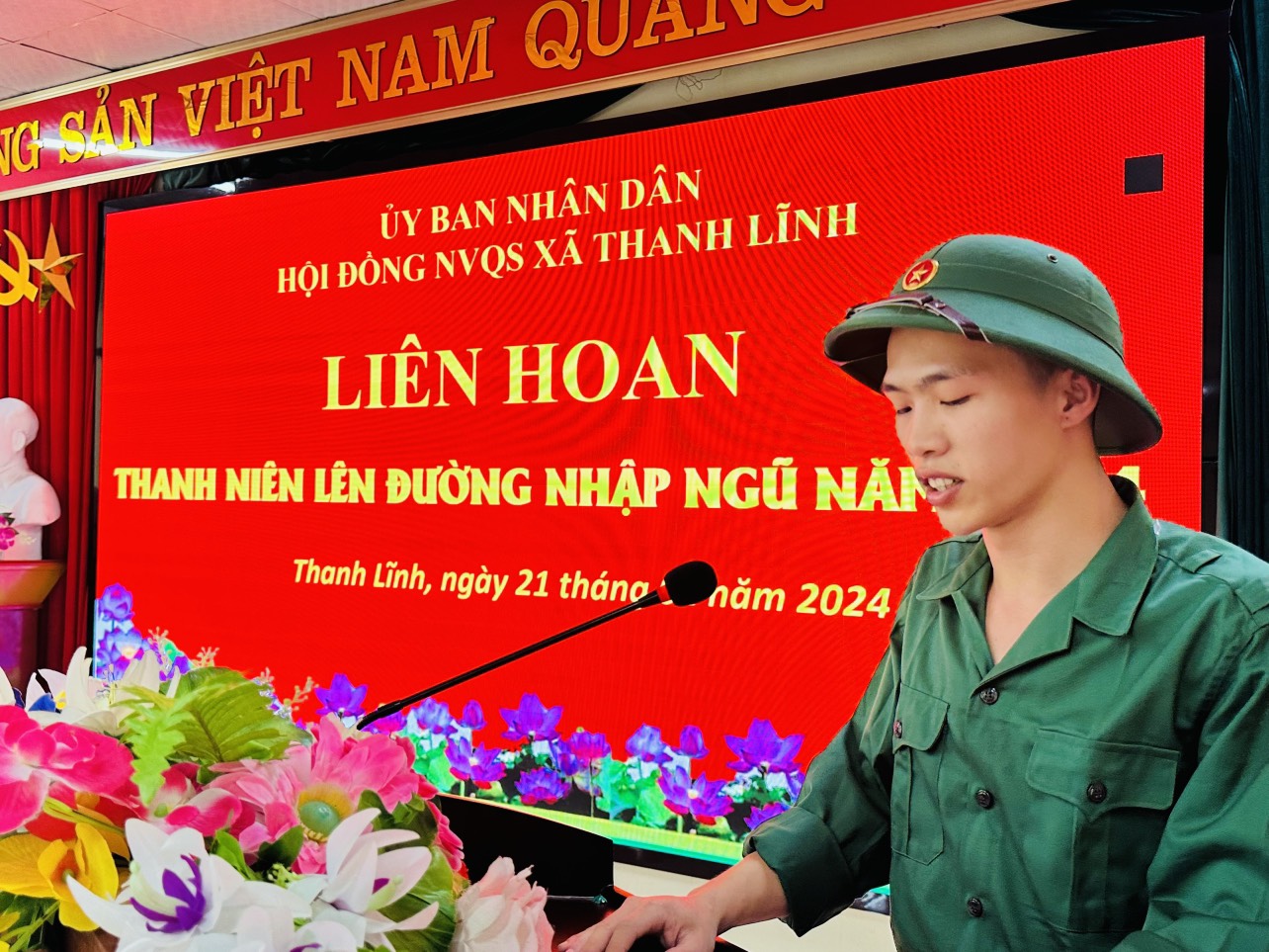 thanh nien phat bieu