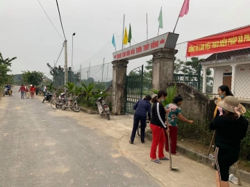 Chỉnh trang đường làng